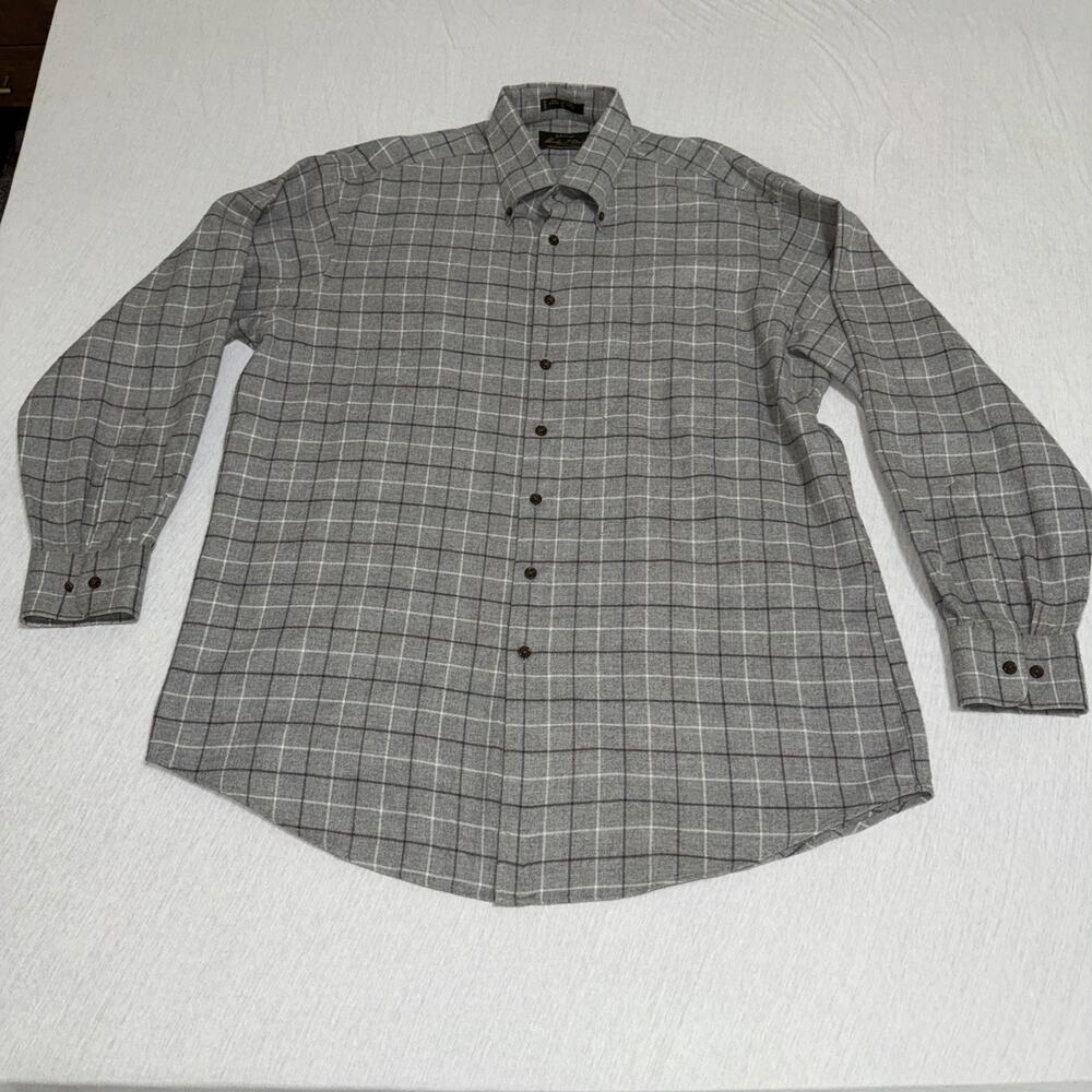 Orvis Button Down LS Shirt Men's XL Multicolor Plaid 100% Cotton (Lot Of 2) - Picture 2 of 12